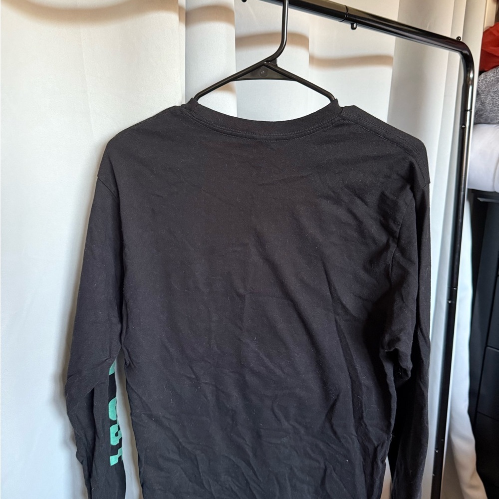 Black Long Sleeve Men's Shirt